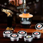 Cuspy Cocktail Smoker Kit with Torch – 6 Flavor Wood Chips